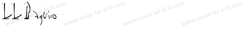 LL Baguio字体转换